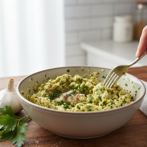 Step 2: Mix the Garlic Butter