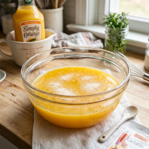 Step 1: Bloom the Gelatin