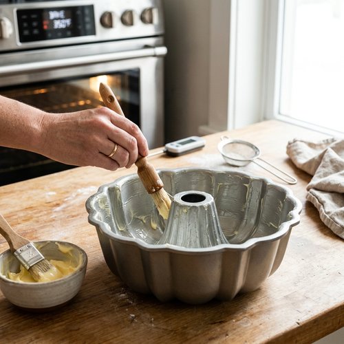 Step 1: Prep the Pan and Oven