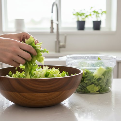 Step 3: Chop and Dry the Greens